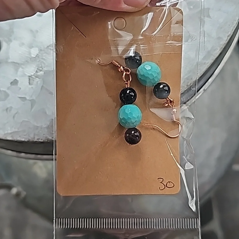 NWT 4 piece jewelry/ accessories lot, brands 806 accessories, Core, and handmade - Picture 6 of 11